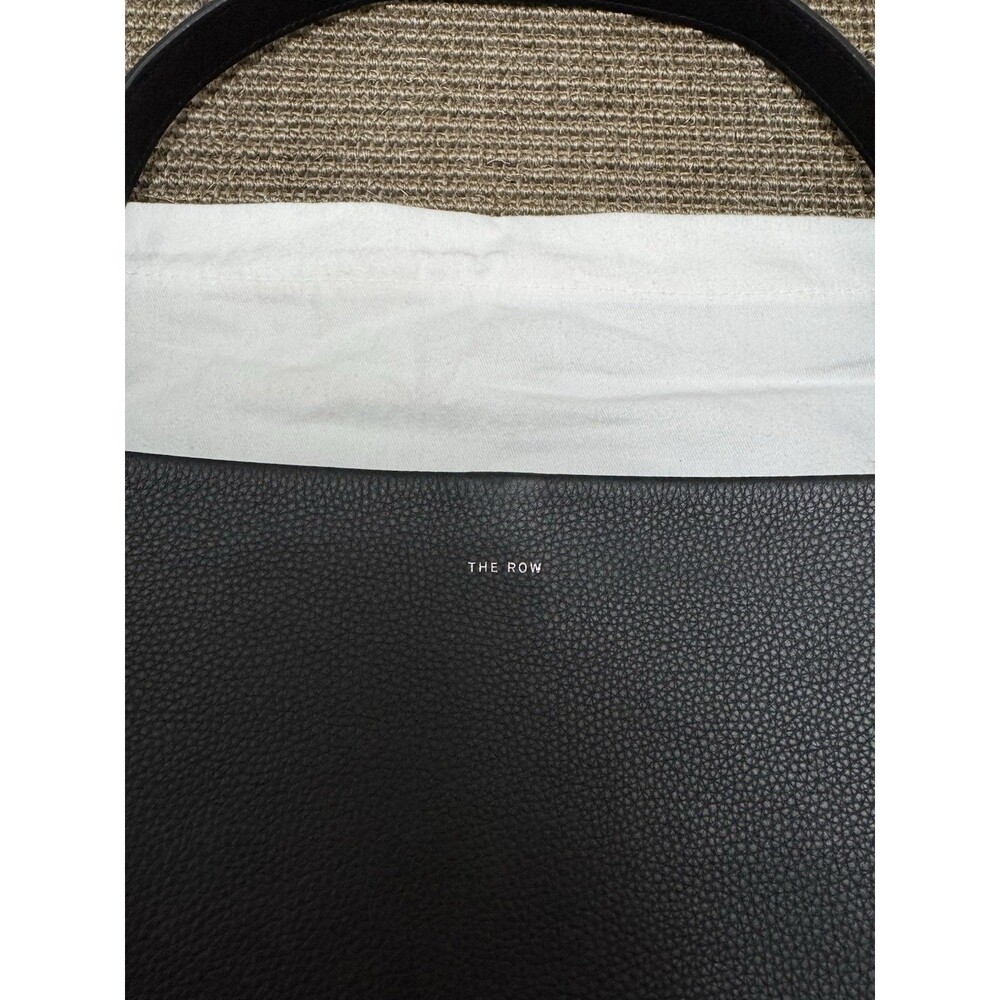 The Row N/S Park Tote Leather Medium Black - Picture 3 of 10